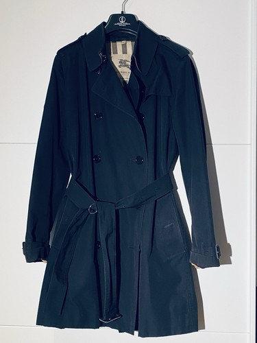 Burberry trenchcoat dunkelblau - trenchcoat,