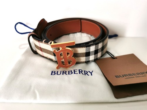 Burberry gürtel canvas und - gÜrtel,