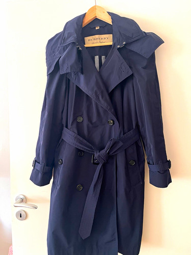Burberry trenchcoat marine - burberry,