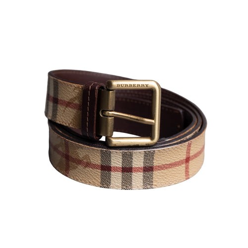 Burberry karierter gürtel - burberry,