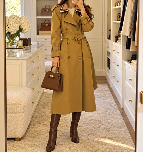 Burberry castleford trenchcoat - burberry,