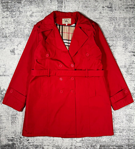 Burberry trenchcoat mantel rot - burberry,