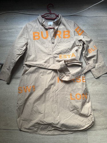 Burberry hemdblusenkleid mit - burberry,